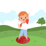 deska-do-balansowania-egg-czerwony-stan-nowy