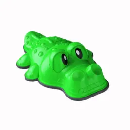 sciezka-sensoryczna-kamienie-rzeczne-krokodyl-zielony