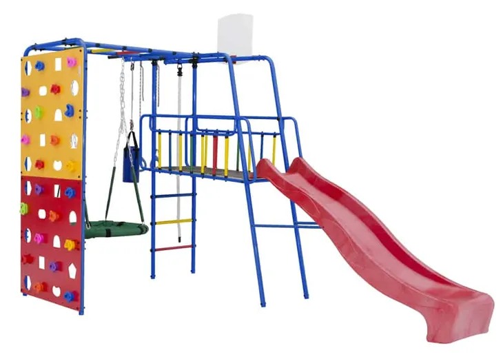 plac-zabaw-do-ogrodu-tecza-basic-pomaranczowy-stan-nowy-material-dominujacy-inny