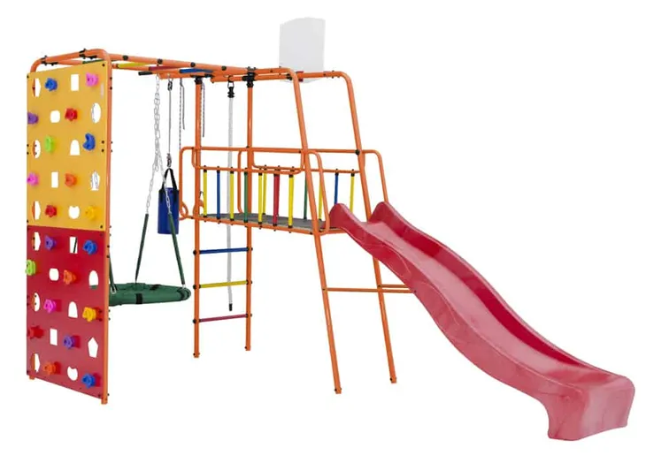 plac-zabaw-do-ogrodu-tecza-basic-zielony-stan-nowy-material-dominujacy-inny