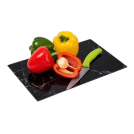 deska-kuchenna-szklana-marmur-czarna-30x20-cm