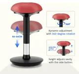stolek-biurowy-ergonomiczny-flexispot-bh4-bh4-czerwony-glebokosc-siedziska-30-cm