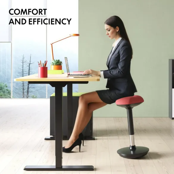 stolek-biurowy-ergonomiczny-flexispot-bh4-bh4-czerwony-marka-bez-marki
