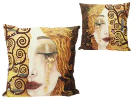 poduszka-z-wypelnieniem-suwak-g-klimt-zlote-lzy-carmani