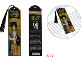 kpl-12-zakladek-do-ksiazki-g-klimt-judyta-carmani