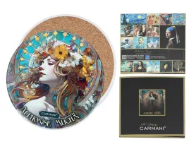 podkladka-ceramiczna-okragla-inspirowane-malarstwem-a-mucha-carmani