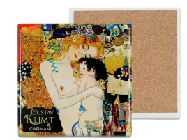 podkladka-ceramiczna-kwadratowa-g-klimt-macierzynstwo-carmani