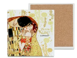 podkladka-ceramiczna-kwadratowa-g-klimt-pocalunek-jasne-tlo-carmani