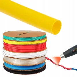 rurka-termokurczliwa-zolta-20mm-1m