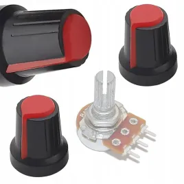 rosfix-2x-galka-potencjometru-os-6mm-czerwona-15x17mm
