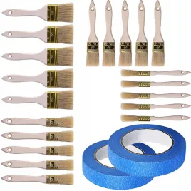 zestaw-malarski-20x-pedzle-z-naturalnym-wlosiem-2x-tasma-malarska-niebie