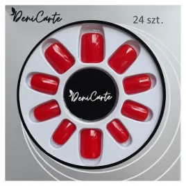 denicarte-9548-krotkie-samoprzylepne-tipsy-do-paznokci-czerwone-24-szt