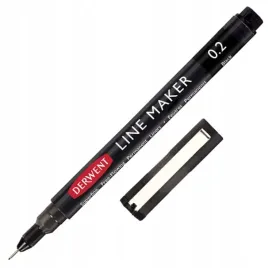 cienkopis-kreslarski-pisak-marker-do-kaligrafii-line-maker-derwent-02-mm