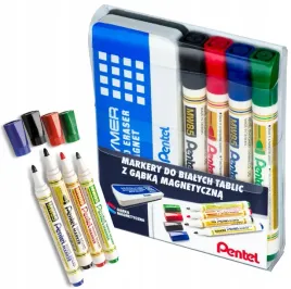 marker-suchoscieralny-do-bialych-tablic-pentel-mw85-4-kol-gabka-magnetyczna