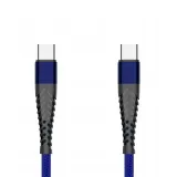 kabel-spider-typ-c-typ-c-1m-niebieski-kolor-niebieski