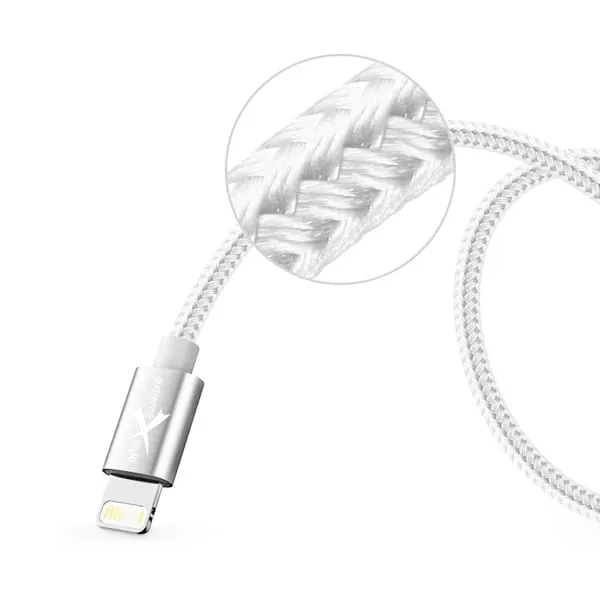 kabel-pleciony-pd-usb-typ-c-iphone-lightning-2m-bialy