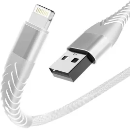 kabel-spider-wzmocniony-iphone-lightning-3m-bialy