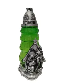 znicz-bozonarodzeniowy-z-aplikacja-szopki-srebrny-27-cm