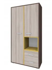 nowoczesna-szafa-dwudrzwiowa-90cm-orzech-ecco-eve
