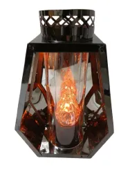 nowoczesny-lampion-azurowy-metalowy-grafitowy-28-cm