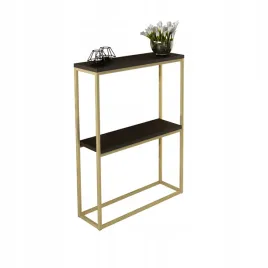 konsola-z-polka-loft-metalowa-metal-waska