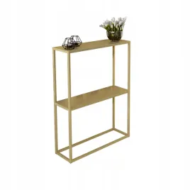 konsola-z-polka-loft-metalowa-metal-waska