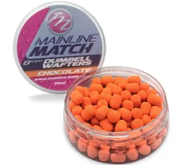 mainline-match-dumbell-wafters-orange-chocolate-8mm