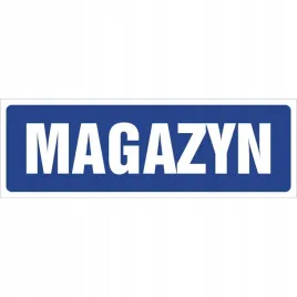 tablica-tabliczka-informacja-magazyn-pcv-niebieska-10x30