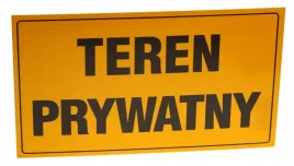 tablica-tabliczka-informacyjna-teren-prywatny-pcv