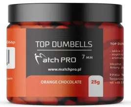 dumbells-matchpro-orange-chocolate-7mm