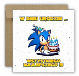 kartka-na-urodziny-dla-dzieci-sonic-x-jez-czapeczka-torcik-z-zyczeniami