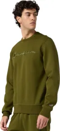 bluza-meska-champion-crewneck-sweatshirt-oliwkowa-220272-gs585-rozm-s