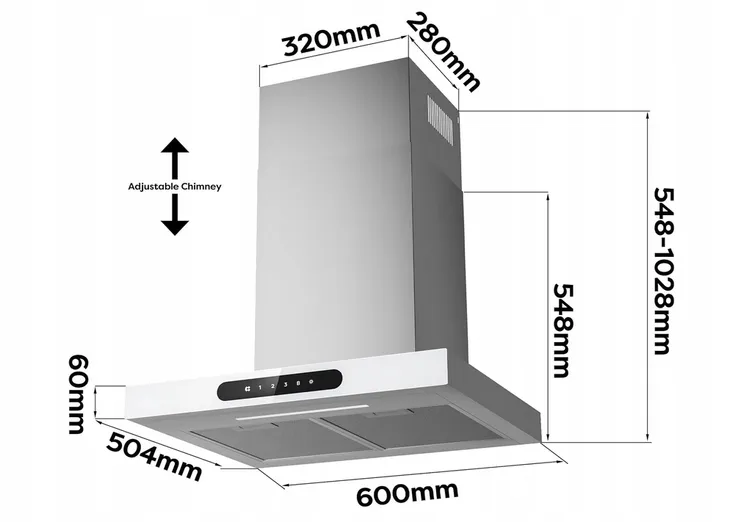 okap-scienny-ciarra-cbcw6102-filtry-weglowy