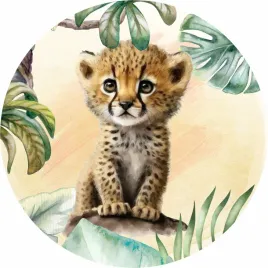 naklejka-na-sciane-safari-tropiki-sawanna-maly-gepard-na-skale-100cm