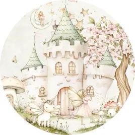 naklejka-na-sciane-basniowy-zamek-wrozek-i-magicznych-stworzen-zamek-100cm