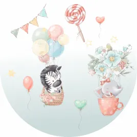 naklejka-na-sciane-zwierzeta-w-balonch-zebra-slonik-baloniki-gwiazdy-100cm