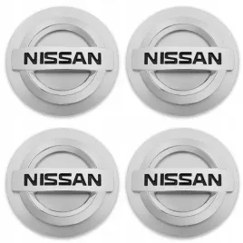 dekielki-emblematy-srebrne-nissan-60-mm-zestaw-4-szt