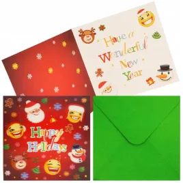 swiateczna-kartka-3d-holigraficzna-16x16cm-z-koperta-emotki