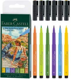 faber-castell-pisaki-artist-pen-pitt-6-szt-summer
