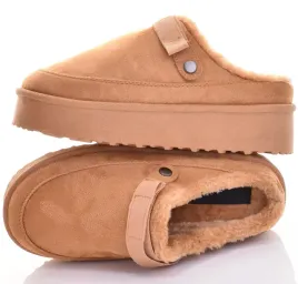 niskie-sniegowce-buty-damskie-zimowe-kapcie-na-platformie-karmelowe