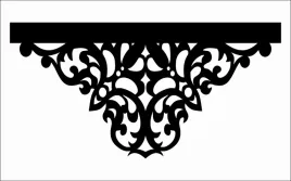 azur-do-firan-wzor-piroa14-premium-40x20cm-czarny