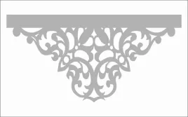 azur-do-firan-wzor-piroa14-premium-40x20cm-szary