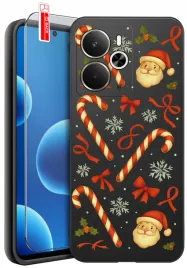 etui-do-realme-14-5g-wzory-swieta-mikolaj-choinka-balwan-case-szklo-9h