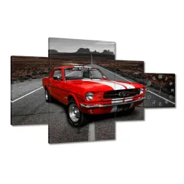zegary-130x80-czerwony-ford-mustang