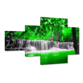 zegary-130x80-zielony-wodospad-kaskada