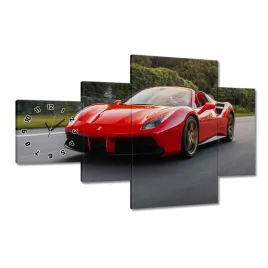 zegary-130x80-czerwone-ferrari-droga