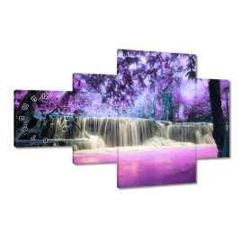 zegary-130x80-fioletowy-wodospad