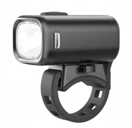 lampka-rowerowa-przednia-led-blf1-50lux-czarna-trzy-poziomy-mocy-swiecenia