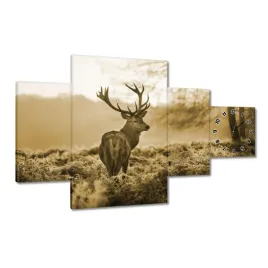 zegary-130x80-jelen-w-lesie