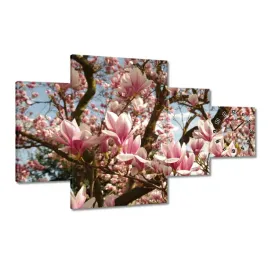 zegary-130x80-magnolie-kwiaty-blekit